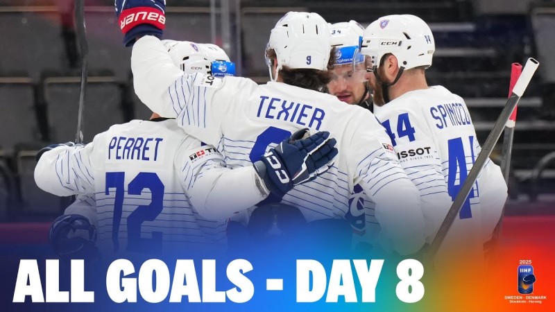 Tous les buts de cette huitième journée des Mondiaux
