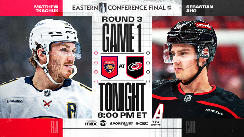 Les infos avant l'acte I entre les Panthers et les Hurricanes