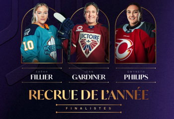 PWHL : les joueuses au titre de recrue de l'année