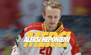 Aleksi Heponiemi quitte le HC Bienne avec effet immédiat