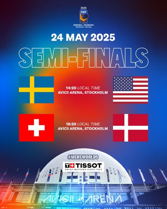 Formation des équipes pour le match Suède vs USA