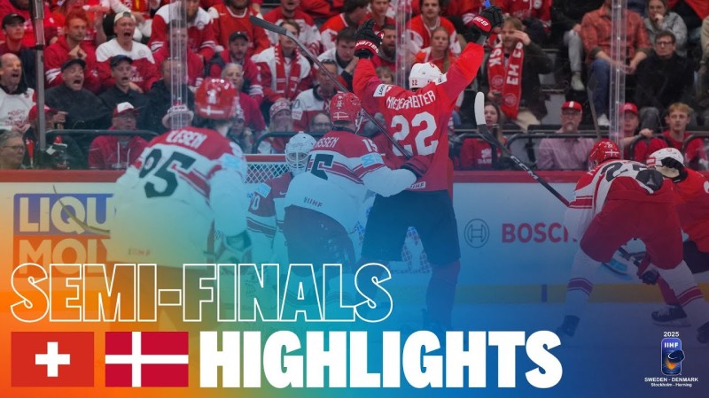 Tous les buts du match Suisse vs Danemark