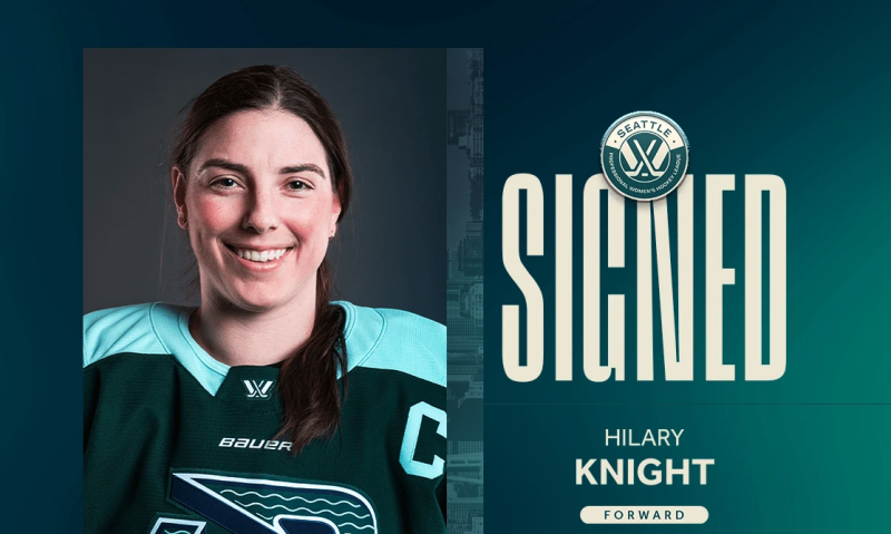 Hilary Knight prend la direction de Seattle