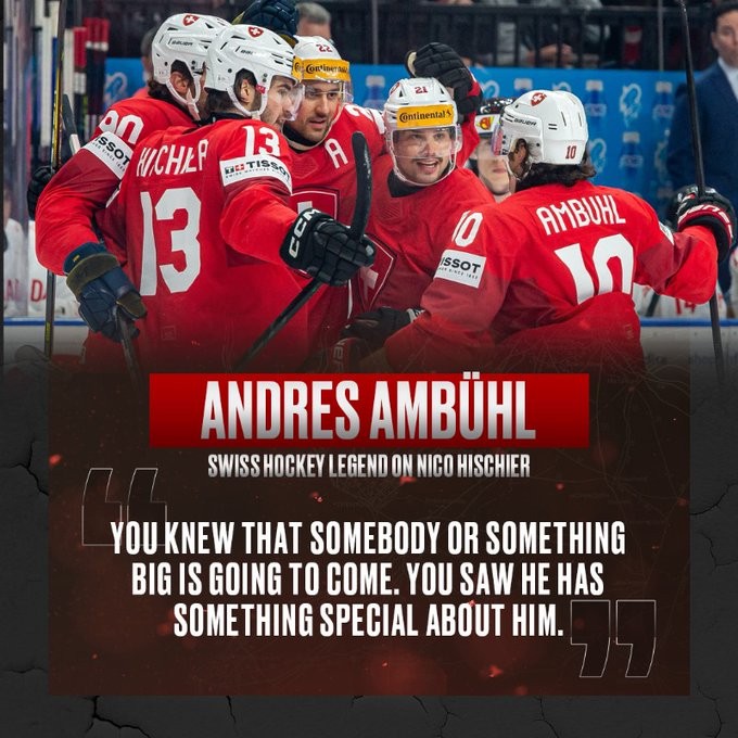 Andres Ambühl et le passage de témoin à Nico Hischier