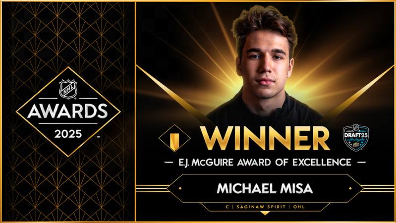 Misa reçoit le prix d'excellence E.J. McGuire