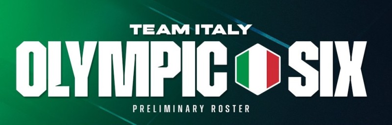 La sélection italienne pour les JO