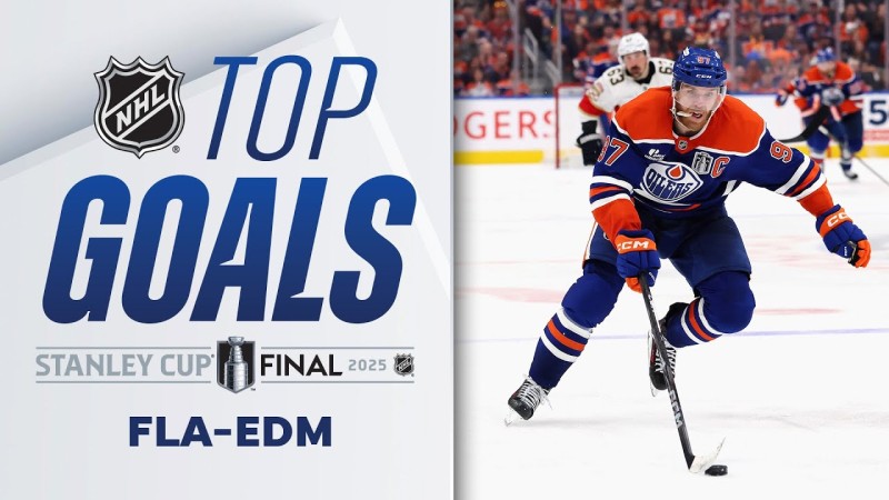 Les plus beaux buts de la finale de la Coupe Stanley 2025