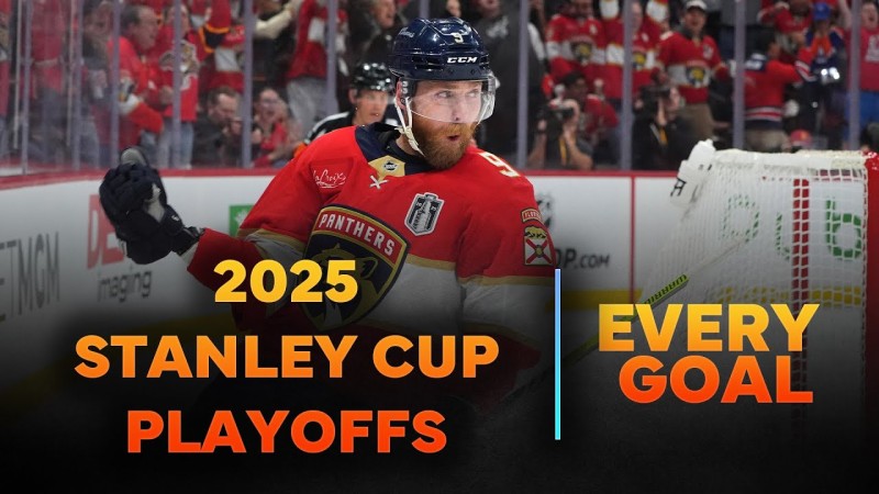 Tous les buts des éliminatoires de la Coupe Stanley 2025