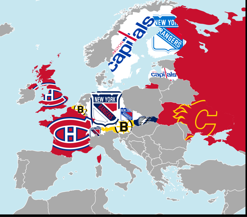 Welches NHL-Team erzielte das erste Tor auf Schweizer Boden?