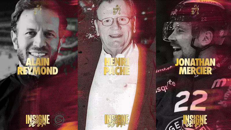 Trois nouveaux intronisés au Hall of Fame de Genève