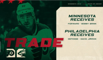 Minnesota Wild verpflichtet Stürmer Bobby Brink von den Philadelphia Flyers