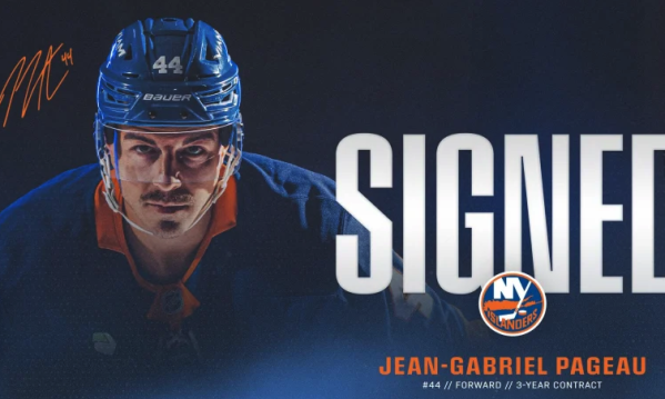 Pageau signe un contrat de 3 ans avec les Islanders