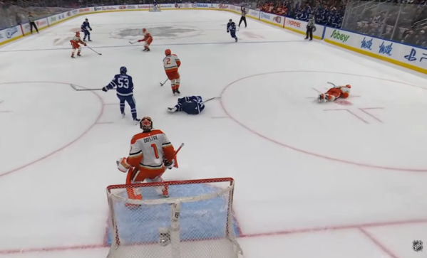 Radko Gudas a peut-être mis un terme à la saison d'Auston Matthews