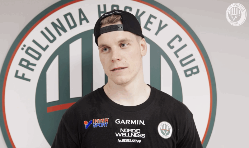 La fin de saison de Dominik Egli avec Frölunda est compliquée