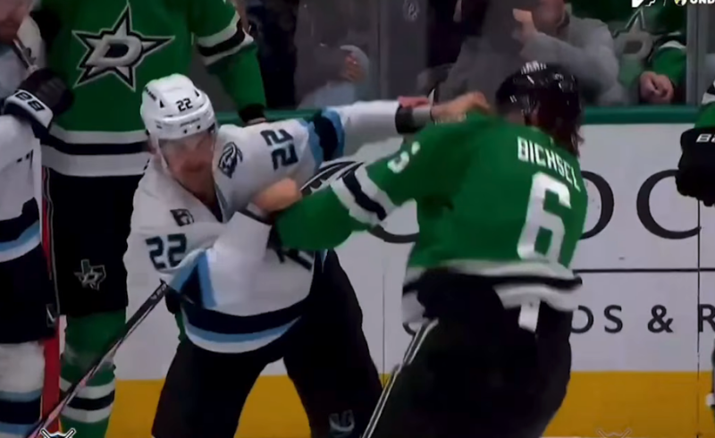 Un sacré combat entre  Lian Bichsel  et Jack McBain