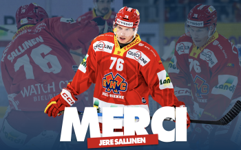 Jere Sallinen kehrt nicht zum EHC Biel zurück