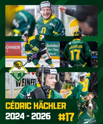 Cédric Hächler tire sa révérence