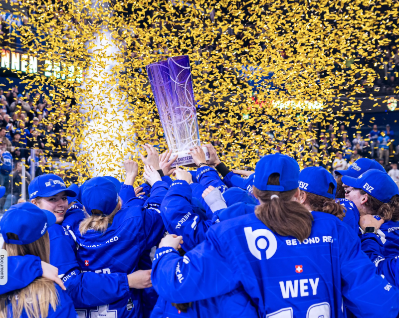 Les Zougoises sont championnes de Suisse