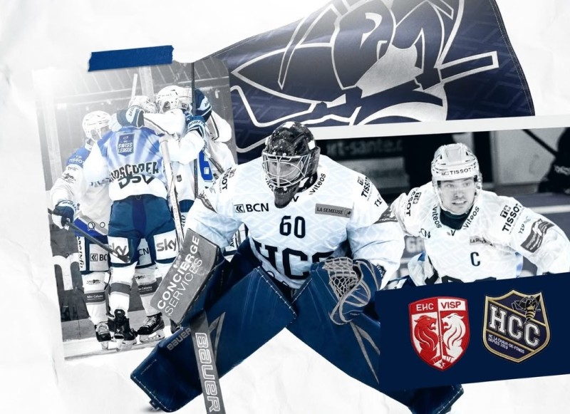 Swiss League : une finale entre Sierre et la Chaux-de-Fonds