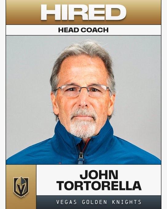 Vegas Golden Knights: Trainerwechsel – Cassidy entlassen, Tortorella übernimmt