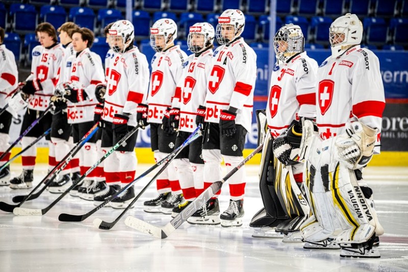 La sélection suisse U18 pour la préparation aux Mondiaux