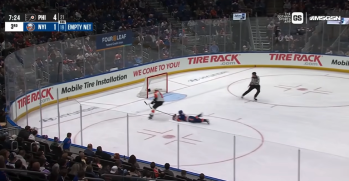 Huit minutes sans gardien et sans encaisser de but