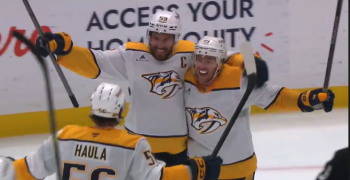 Les Predators battus malgré un but de Roman Josi