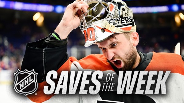 Les plus beaux arrêts de la dernière semaine de NHL