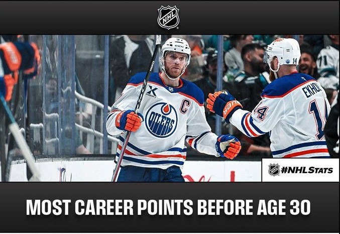 McDavid en feu : cinq points et une nouvelle page d’histoire