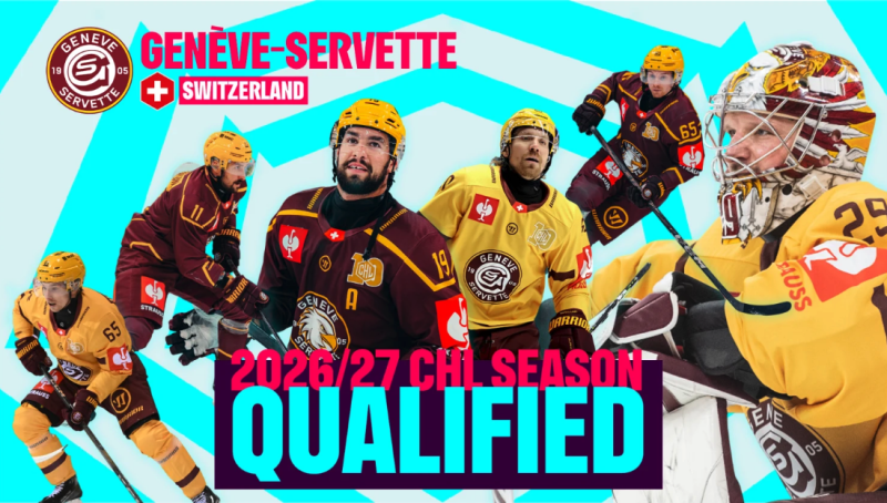 Genève jouera la Champions Hockey League
