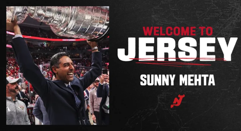 Les Devils confient leur direction générale à Sunny Mehta