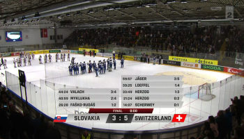 La Suisse se reprend face à la Slovaquie