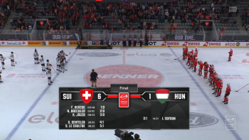 La Suisse déroule face à la Hongrie