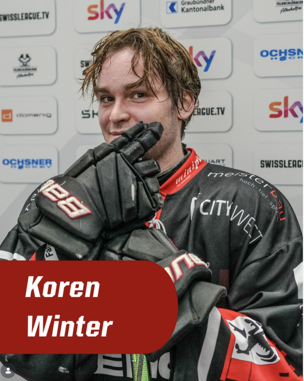 Koren Winter prolonge l'aventure avec le EHC Coire