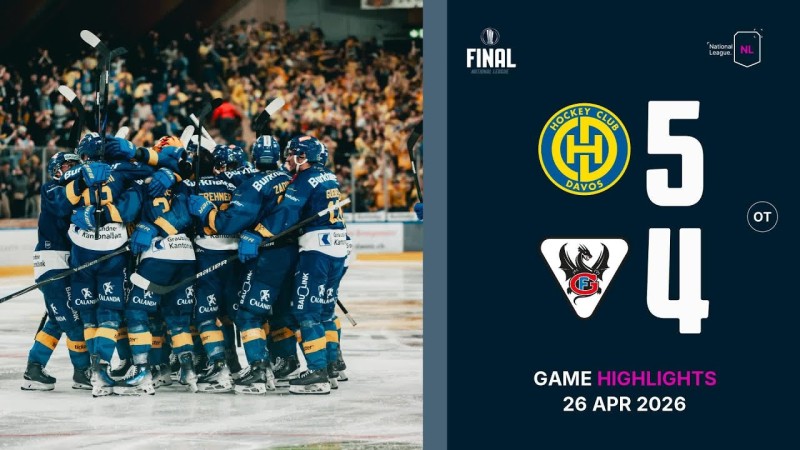 Les images de la victoire de Davos sur Fribourg