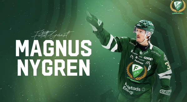 Magnus Nygren prolonge avec avec Färjestad