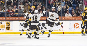AHL: Hershey meldet sich zurück und gleicht in der Serie aus
