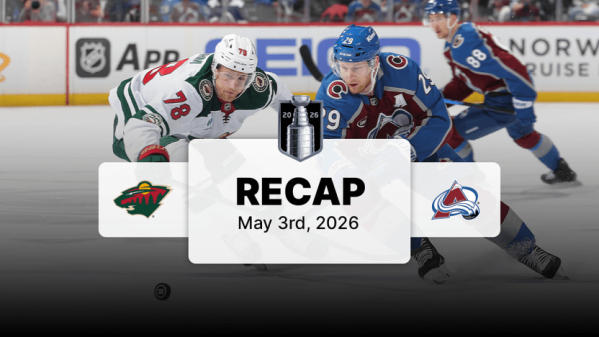 Colorado s’impose dans un match de 13 buts  face au Wild
