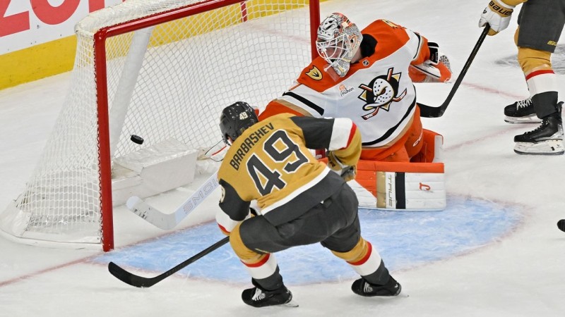 Vegas frappe le premier coup face à Anaheim