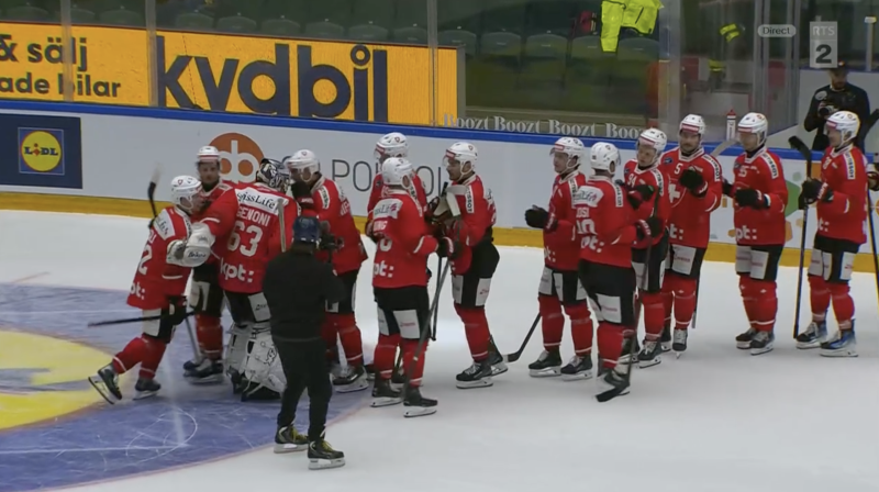 Trois buts de Théo Rochette et une belle victoire de la Suisse