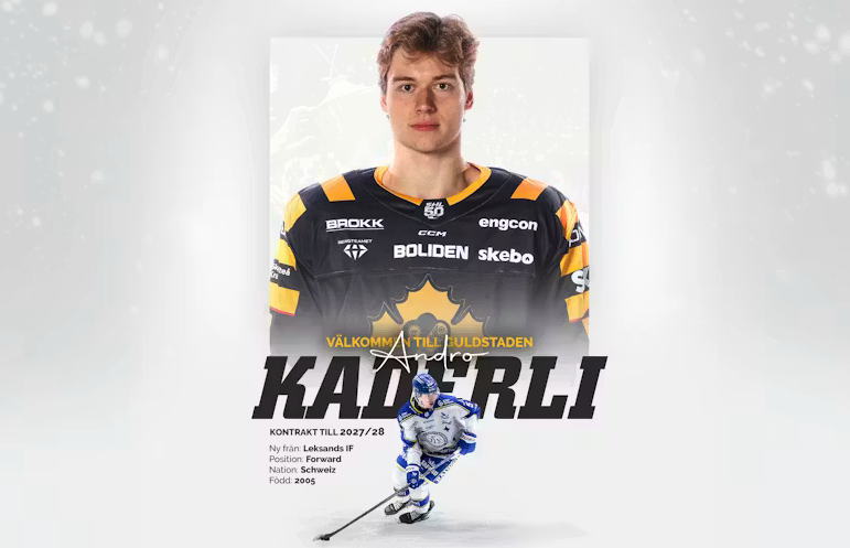 Andro Kaderli va rester en Suède