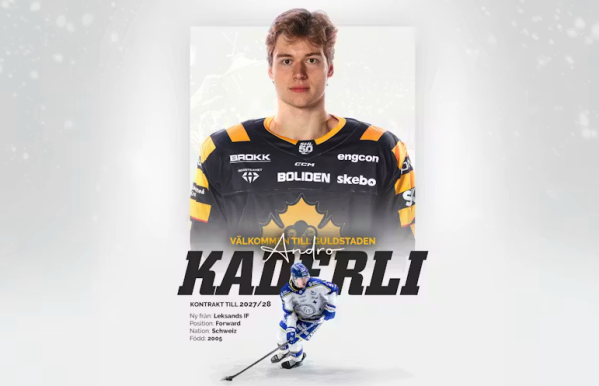 Andro Kaderli va rester en Suède