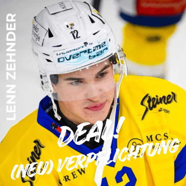 Lenn Zehnder signe définitivement à l'EHC Arosa