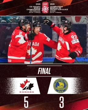 Le Canada remporte un match animé face à la Suède