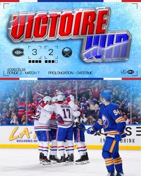 Montréal schlägt Buffalo in der Verlängerung und zieht ins Eastern Conference Finale ein