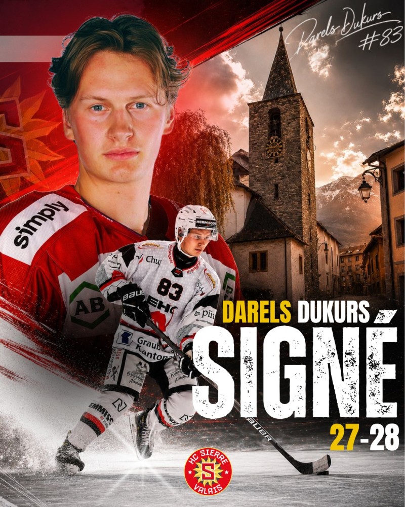 Sierre setzt auf den Letten Darels Dukurs