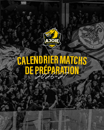 Calendrier de matchs de préparation d'Ajoie