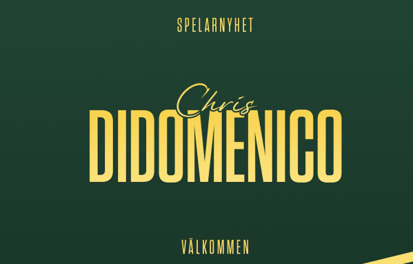 Chris DiDomenico portera les mêmes couleurs que Lucas Wallmark