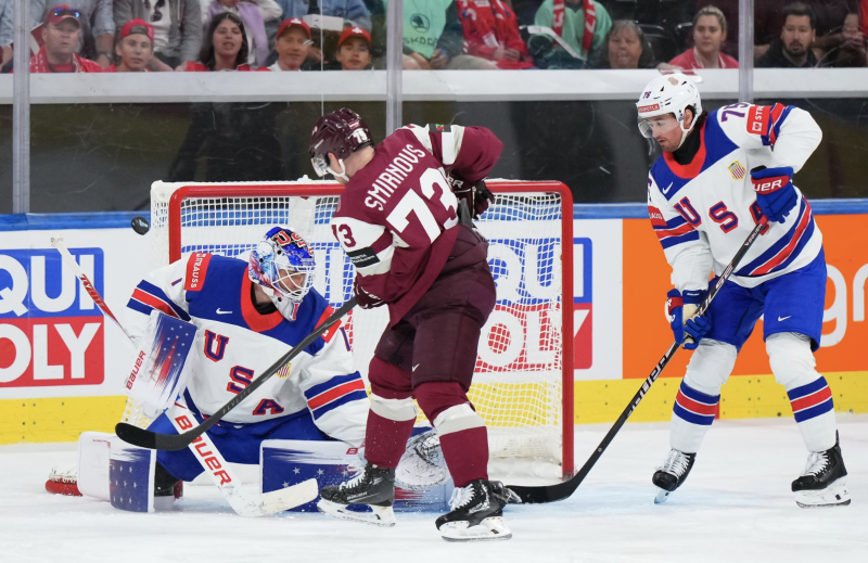 La Lettonie surprend les États-Unis grâce à un immense Gudlevskis