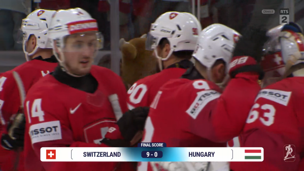 Roman Josi entre un peu plus dans l’histoire avec un triplé contre la Hongrie